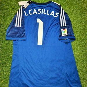 Casillas Real Madrid 2014 2015 Soccer Jersey BNWT L
